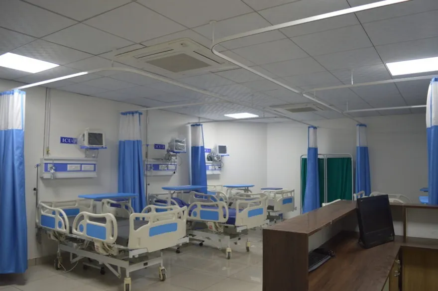 Intensive Care Unit at The County Hospital and Research Centre, Bhopal